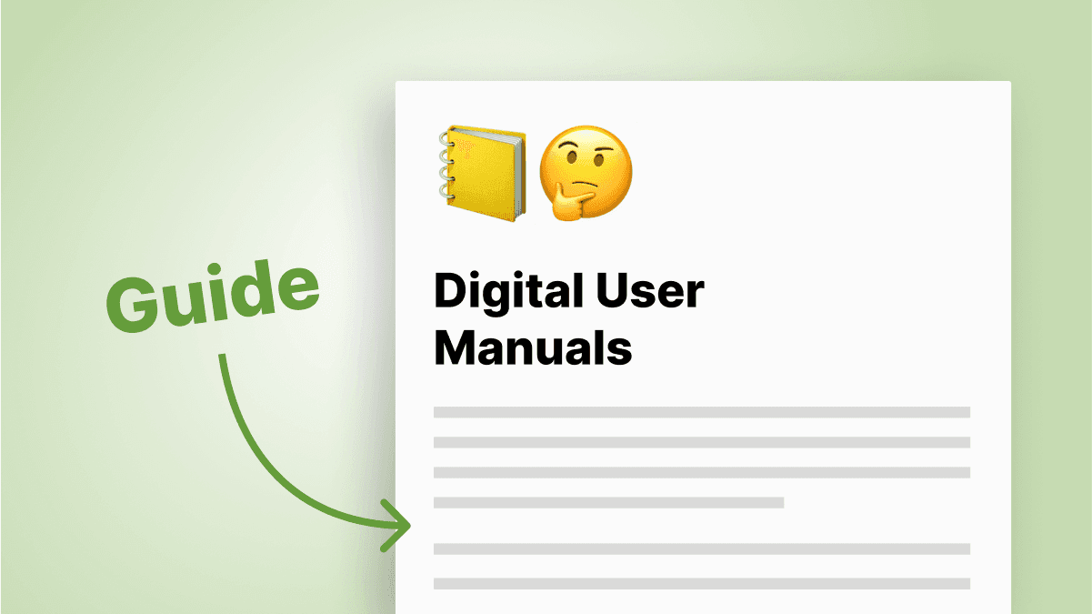 Digital User Manuals Guide