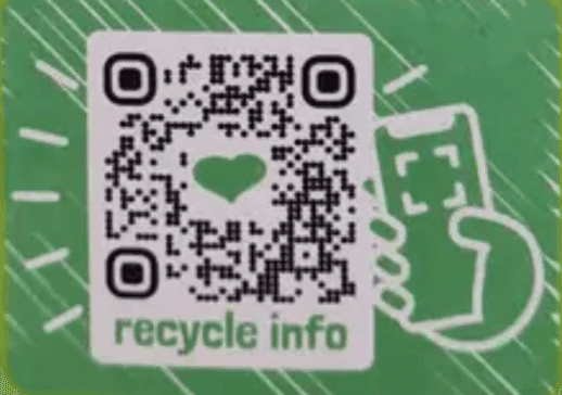 Recycling Label Example