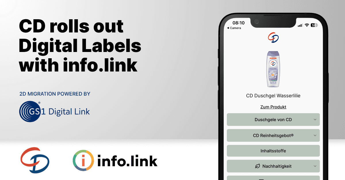 CD rolls out Digital Labels with info.link