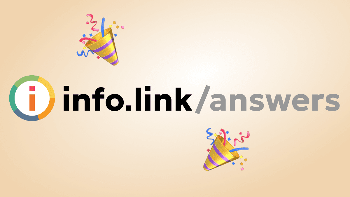 info.link launches info.link/answers - turn product data into AI sales