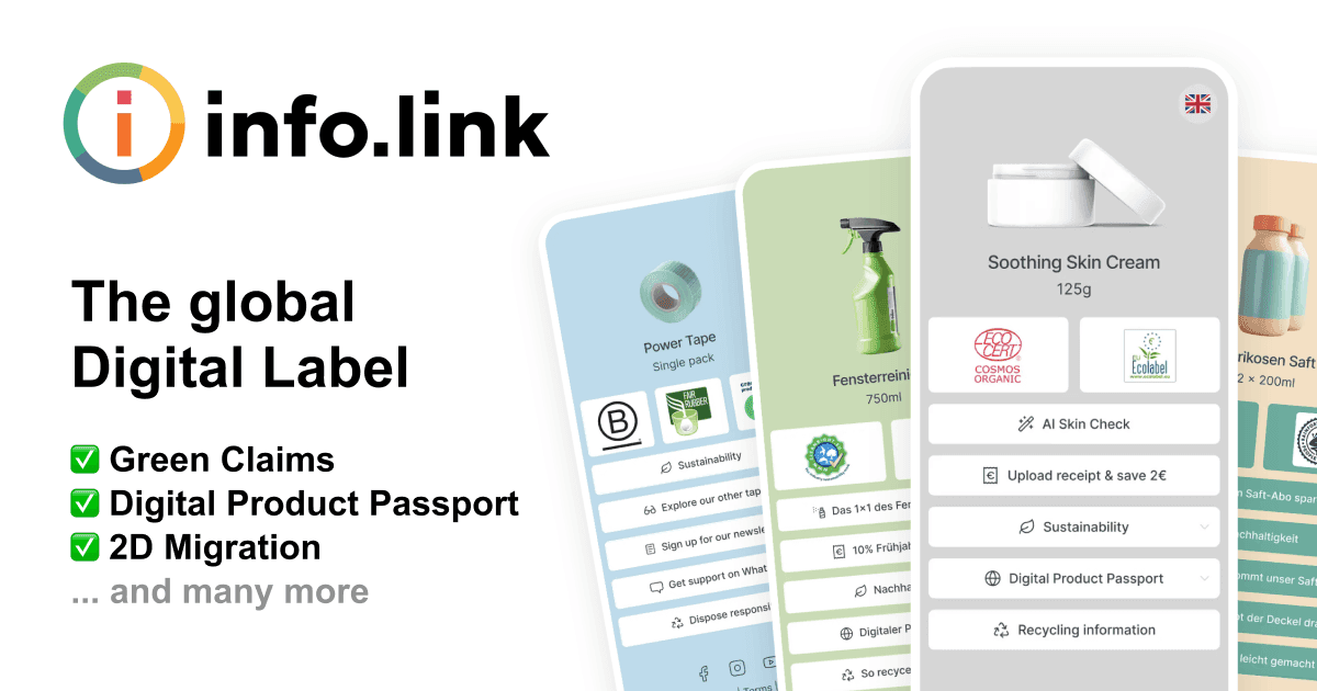 info.link - the compliant global Digital Label